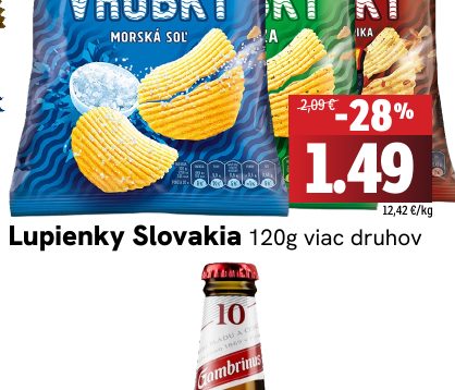 Lupienky Slovakia 120g viac druhov