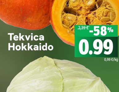 Tekvica Hokkaido