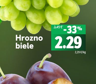 Hrozno biele